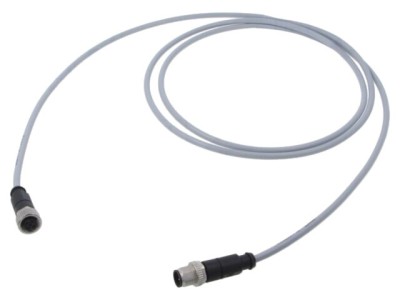 Cablu senzori/automatizări HARTING 4 pini PVC 2m M12 mamă-tată foto