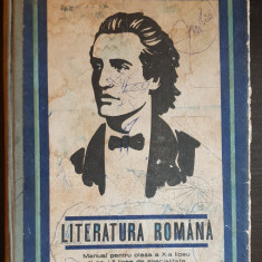 Literatura română. Manual pentru clasa a X-a - Viorel Alecu, Alexandru Piru