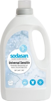 Detergent Lichid Universal Sensitiv Bio 1.5L Sodasan foto