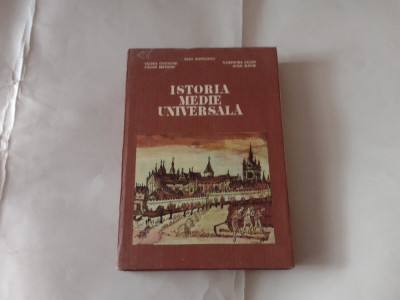 RADU MANOLESCU - ISTORIA MEDIE UNIVERSALA foto