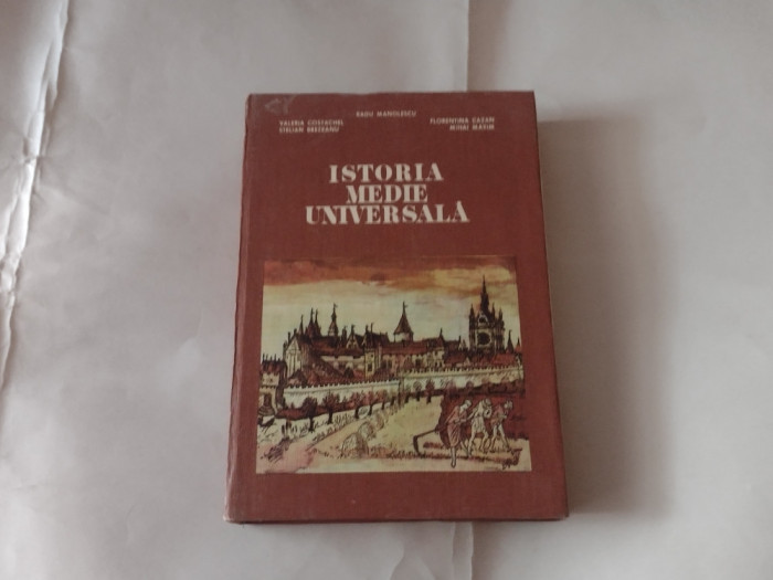 RADU MANOLESCU - ISTORIA MEDIE UNIVERSALA