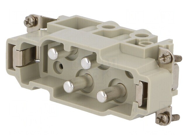 Conector HDC cu Inserturi de Contact Tată EPIC POWER K 4 Pin