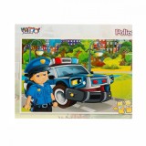 Cumpara ieftin Puzzle Witty Puzzlezz, Politie, 60 piese