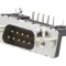 Conector D-Sub 9 pini, 90&deg;, 5A