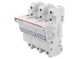 Clemă siguranţe cilindrice 22x58mm DF ELECTRIC pentru şină DIN 100A IP20