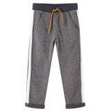 Cumpara ieftin Pantaloni de trening pentru copii, gri &icirc;nchis melanj, 128