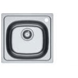 Chiuveta bucatarie inox Franke SKL 610, dreptunghiulara, 1 cuva, 45.5x43.5x15 cm, adancime cuva 15 cm, Inox dekor