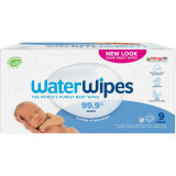 Servetele umede Water Wipes, 9 pachete x 60 buc, 540 buc, Waterwipes