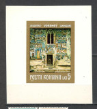 Romania.1971 Fresce din Manastiri moldovene-Bl. TR.351, Nestampilat