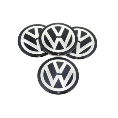 Stickere Volkswagen din tabla autoadezive 56mm pentru jante aliaj sticker130 foto