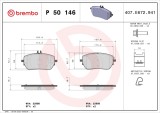 BREMBO P 50 146 PRIME LINE set placute frana,frana disc