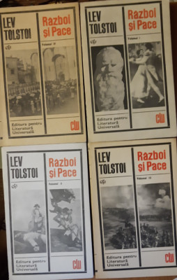 LEV TOLSTOI RAZBOI SI PACE 4 VOL - ED.1969) foto