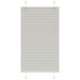 vidaXL Jaluzea plisată gri deschis 70x100 cm Lățime țesătură 69,4 cm