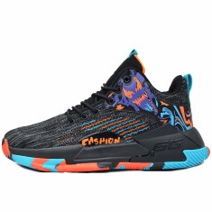 Sneakers Barbati Mbrands cu talpa flexibila hi tops, de baschet, Venom 45 foto