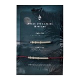 Set bratari cuplu din otel inoxidabil in Cod Morse cu mesaj - Endless (Fara sfarsit)