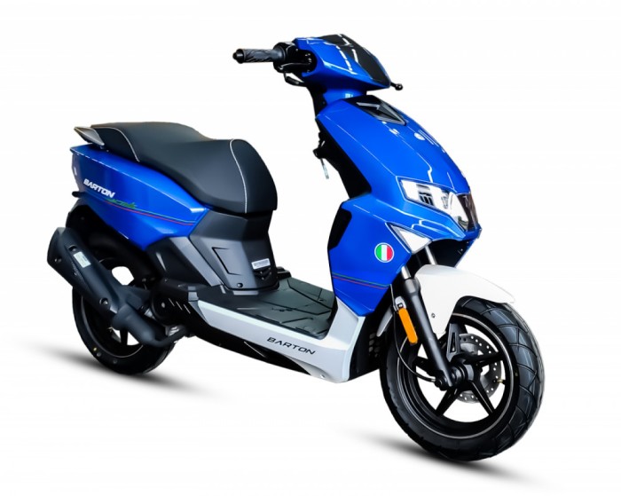 Scuter Barton Active 50cc, culoare albastru Cod Produs: MX_NEW MXACTIVE50AB