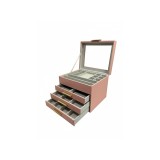 Cumpara ieftin Caseta de Bijuterii Elegantă Deluxe &ndash; Nuanța Rose Dusty
