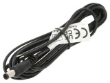 Cablu ESPE 3m 2x0,52mm&sup2; DC 5,5x2,5mm mufă drept negru KW251-000-213-0300
