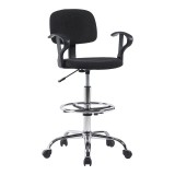 Cumpara ieftin Scaun de birou Icina E, Pako World, Negru, 58x54x102-123 cm