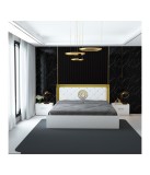 Pat VERSUS ALB 160 x 200 + 2 Noptiere + SALTEA