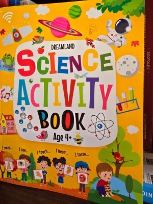 Science Activity Book - Age 4 (Carte de activitati stiintifice - 4 ani - carte in limba engleza) foto