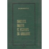 Erreurs, Fautes et Risques en Urologie
