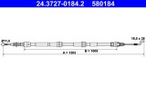 ATE 24.3727-0184.2 Cablu, frana de parcare