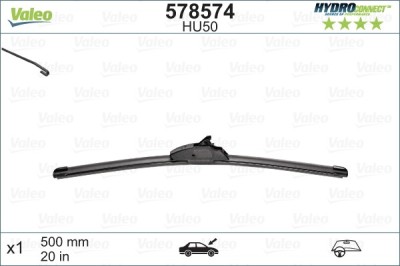 VALEO 578574 HYDROCONNECT UPGRADE lamela stergator foto