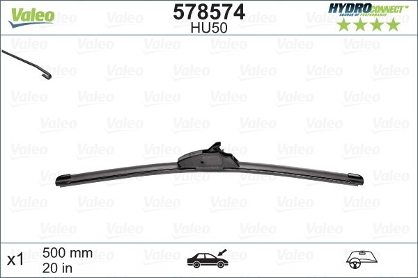 VALEO 578574 HYDROCONNECT UPGRADE lamela stergator