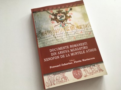 DOCUMENTE ROMANESTI DIN ARHIVA MANASTIRII XENOFON DE LA MUNTELE ATHOS foto