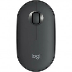 MOUSE wireless LOGITECH M350 Pebble negru 910-005718 foto