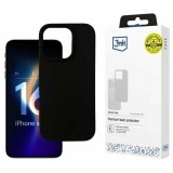 Husa de protectie 3mk Silicone Case pentru iPhone 16 Pro Max Transparent