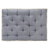 Perna pentru canapea din paleti, albastru, 120 x 80 x 10 cm GartenMobel Dekor, vidaXL