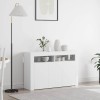 VidaXL Bufet Alb 116 x 30 x 75 cm Lemn compozit