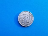 50 Centimes 1942 Vichy-Franta-XF-AUNC-in realitate arata bine!, Europa