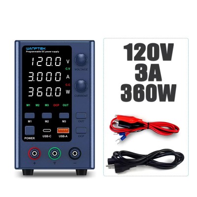 Sursa laborator de curent continuu programabila 120V 3A 360W foto
