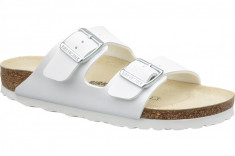 Papuci flip-flop Birkenstock Arizona 51733 alb foto