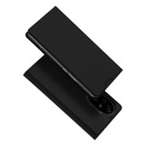 Husa flip honor 200 pro, dux ducis skin pro, smart pro magnet, negru