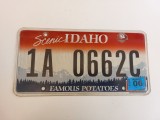 Idaho Inmatriculare USA original, decor de perete