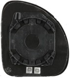 Geam oglinda Fiat Multipla (186) 01.1999-12.2004 partea stanga Best Auto Vest, parte superioara crom convex cu incalzire