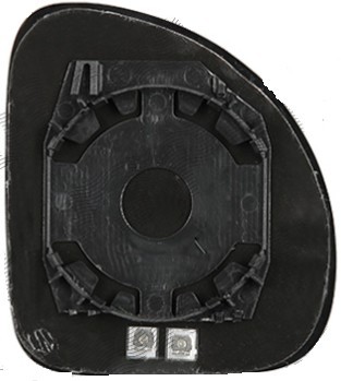 Geam oglinda Fiat Multipla (186) 01.1999-12.2004 partea stanga Best Auto Vest, parte superioara crom convex cu incalzire