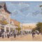 3439 - MEDGIDIA, Dobrogea, street stores, Romania - old postcard - unused