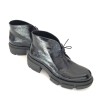 Ghete dama din piele lacuita Black Tara, 35 - 41, Negru, Ingiro