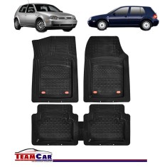 Covorase Auto TEAMCAR&reg; Volkswagen Golf 4, Negru