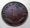 B.035 GERMANIA 1 REICHSPFENNIG 1937 D, Europa, Bronz