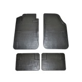 Covorase Mat 3 Universale culoare Negru, presuri BestAutoVest, 4 buc. Kft Auto, AutoLux