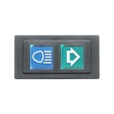 Indicator universal pentru faza lunga si semnalizare auto, panou compact