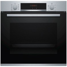 Cuptor incorporabil Bosch HBA573BS1, Electric, Multifunctional, 71 l, Autocuratare pirolitica, Afisaj digital, AutoPilot 10, Clasa A, Inox