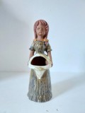 Statueta / vaza ceramica - Florareasa - Suedia - 22cm inaltime