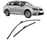 Cumpara ieftin Set stergatoare auto SEAT LEON ST (5F8) 2012-2020, pentru parbriz, Valeo Silencio Xtrm